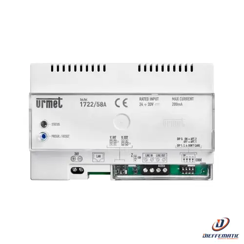 Urmet Dispositivo Di Inoltro Di Chiamata Callme, Per Kit 1722 1722/58A Originale