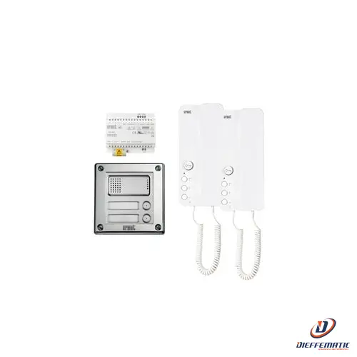 Urmet Kit Base Impianto Audio Métal 1183/603 Comunicazione Originale Garanzia