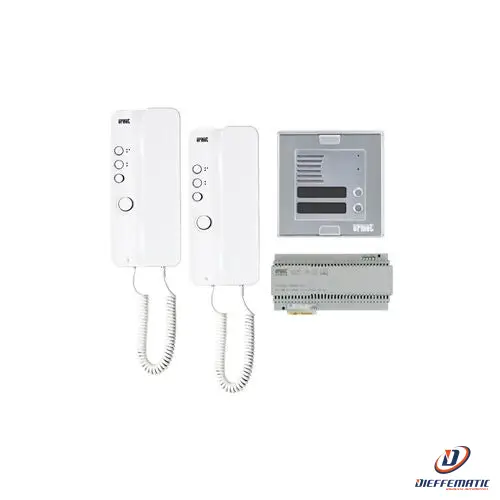 Urmet Kit Bifamiliare Audio Con Sinthesi S2 E Mìro, 2Voice 1183/602 Originale
