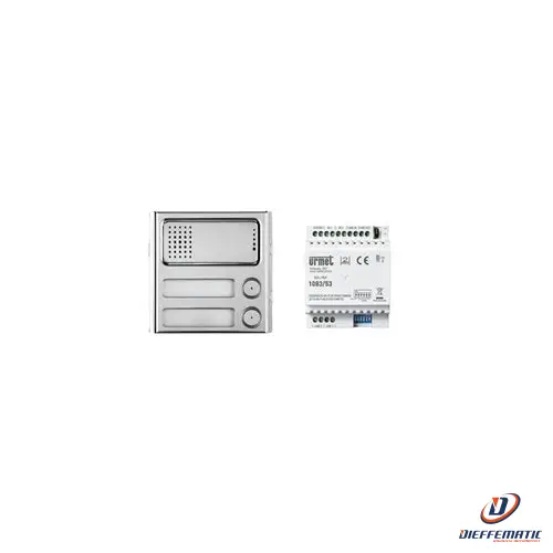 Urmet Kit Colonna Secondaria Audio, Sinthesi En acier 1783/729 Comunicazione Nuovo
