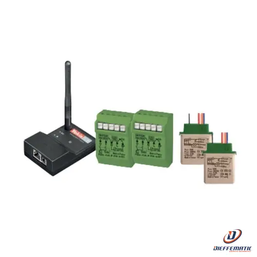 Urmet Kit Connesso, Autonome Luce, Sistema Radio Power 1054/5 Comunicazione Nuovo installation sans fil