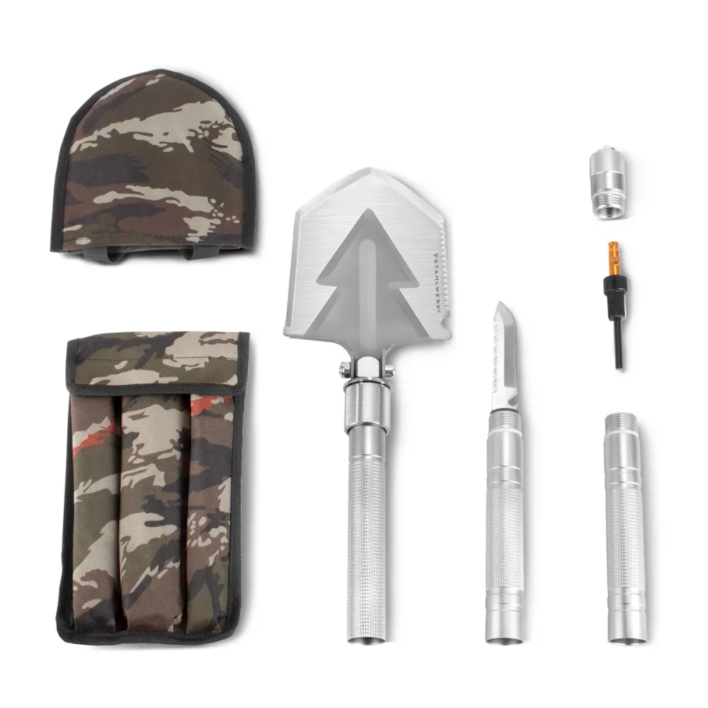 Ration alimentaire Kit de survie en acier ou outil multi-outils / multifonctionnel / extérieur avec piques pliantes, coute...
