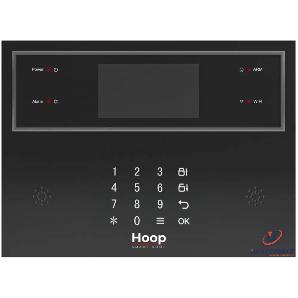 Kit Di Allarme Super Economico Spike Black Hoop Connecté Home Dplus