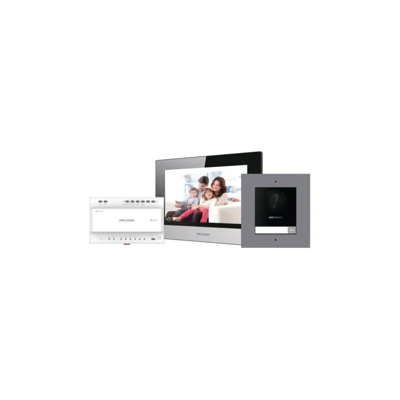 Kit Interphone vidéo DS-KIS702EY DS-KIS702EY HIKVISION en contenant étanche