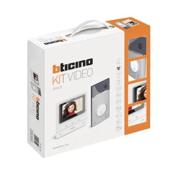 KIT VIDEOCITOFONICO BTICINO MONOFAMILIARE CLASSE 100V16E 364612