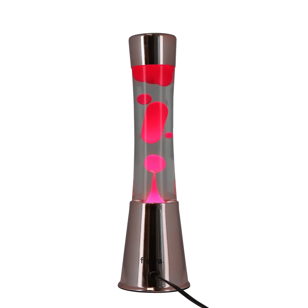 Luminaire à effet LAVA ROSE VIF