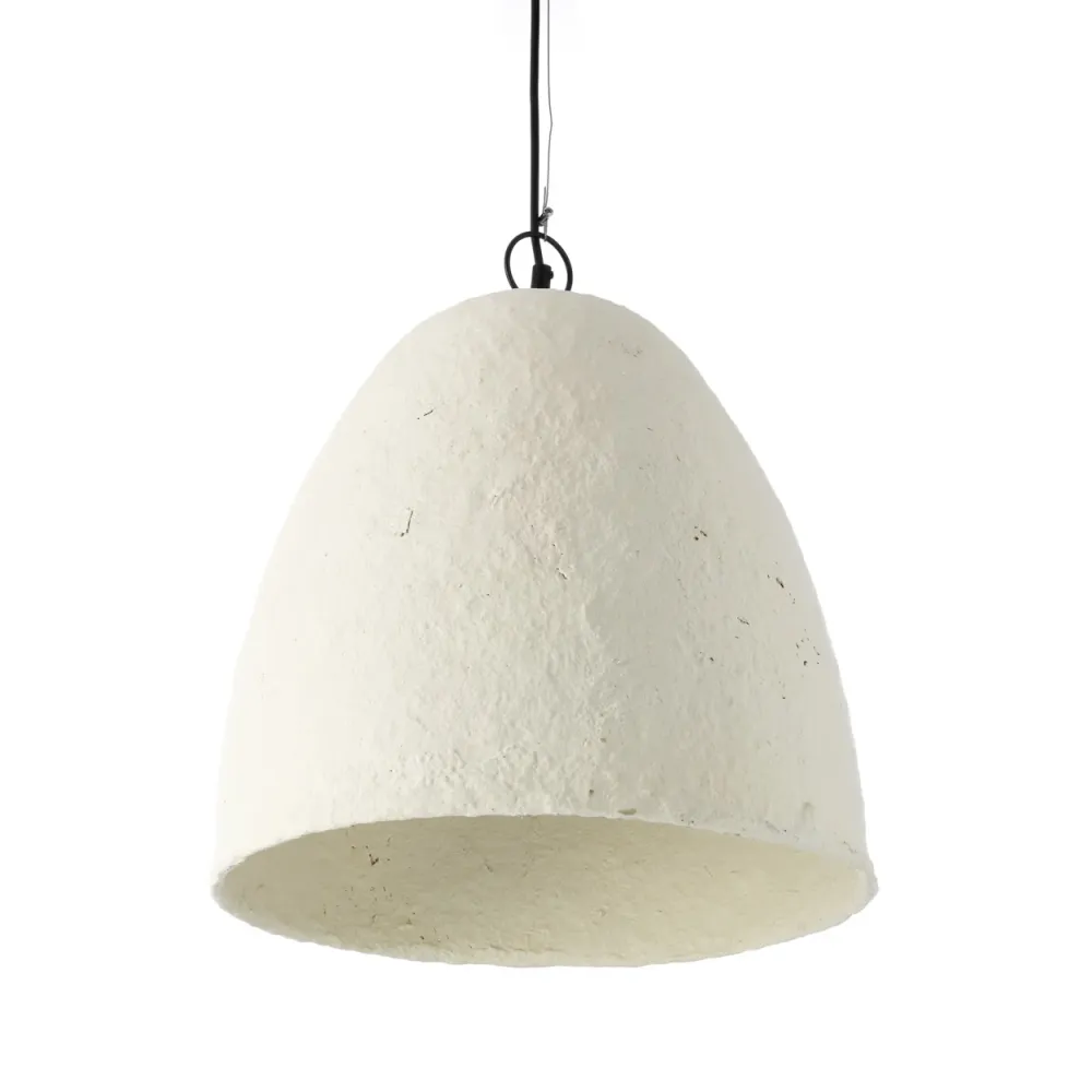 Savana Pendant - Blanc pur - L