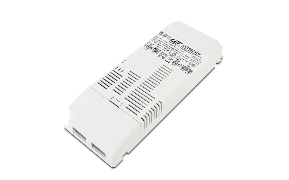 ALIMENTATORE LED TENSIONE COSTANTE 24VDC 100W IP20 DIMMER DALI/PUSH/0-10V/1-10V LEF LIGHTING LE10024DP