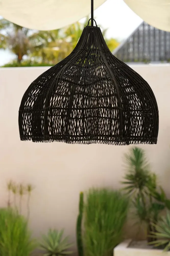 Kit d'Éclairage Ambiance Whipped Pendant - Noir jais - M