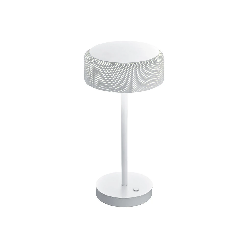 BANKAMP Filet lampe à poser LED variateur, blanche