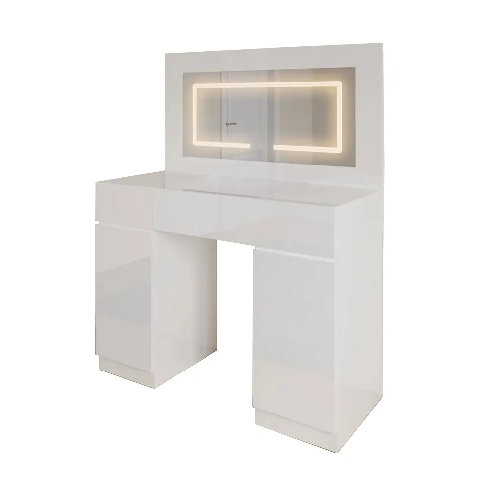 Éclairage LED Haute Luminosité Exotic Designs Tendance LED Vanity Dressing Table Built- Mirror Lights White