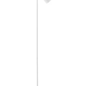 Lampadaire blanc CORBONES avec fixation réglable