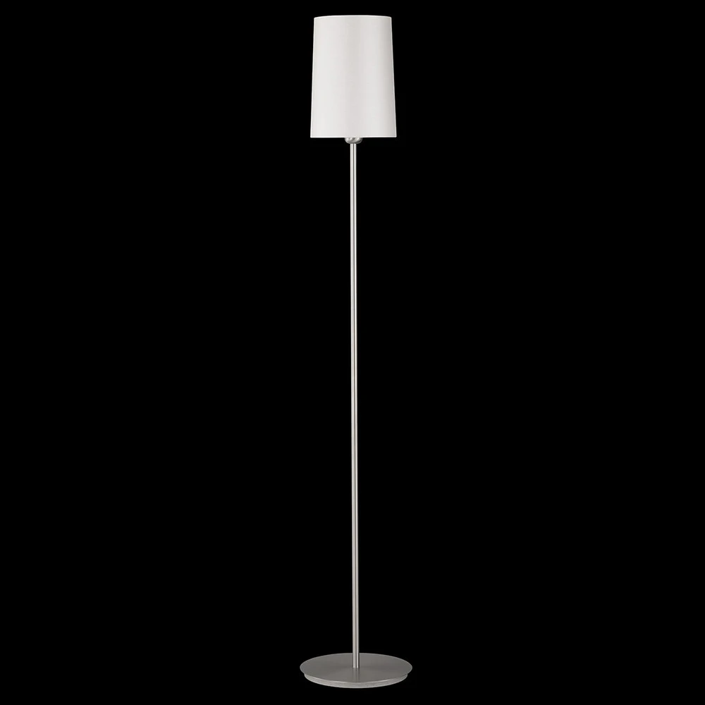 Lampadaire La Havane à effet nacre blanc crème pour entrée et couloir