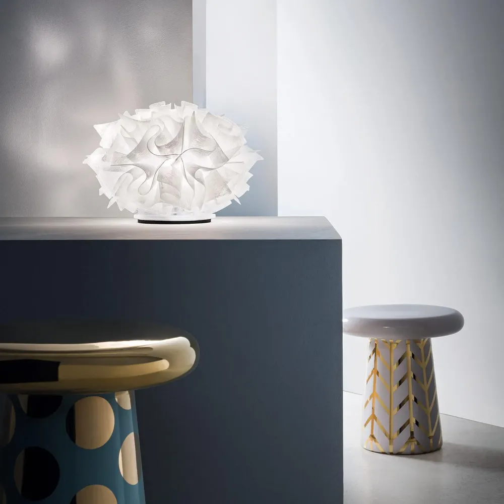 Lampe de table Veli Couture avec éclairage LED par SLAMP | 4000K | lumière neutre