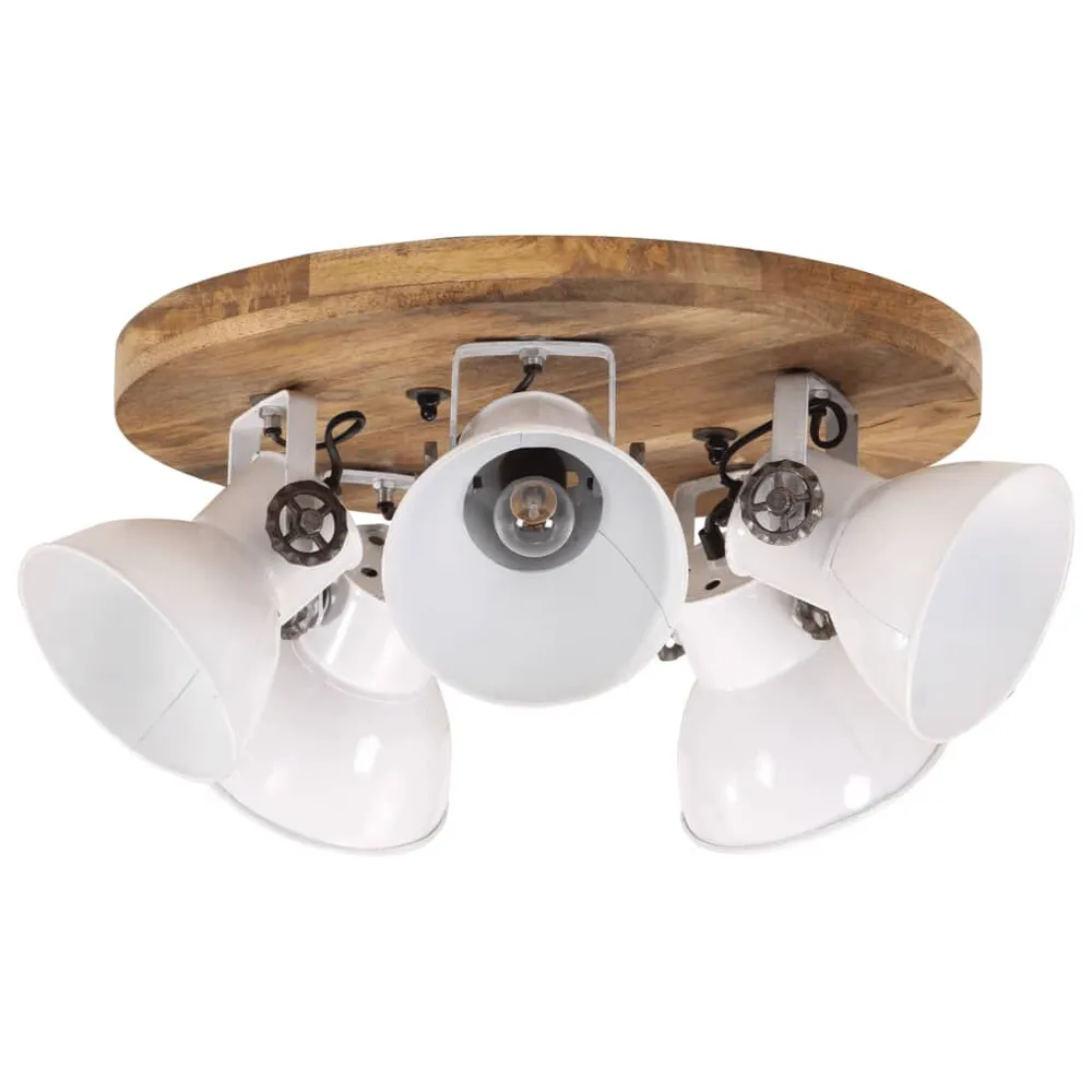 Luminaire de plafond design contemporain Plafonnier 25 W blanc 50x50x25 cm E27