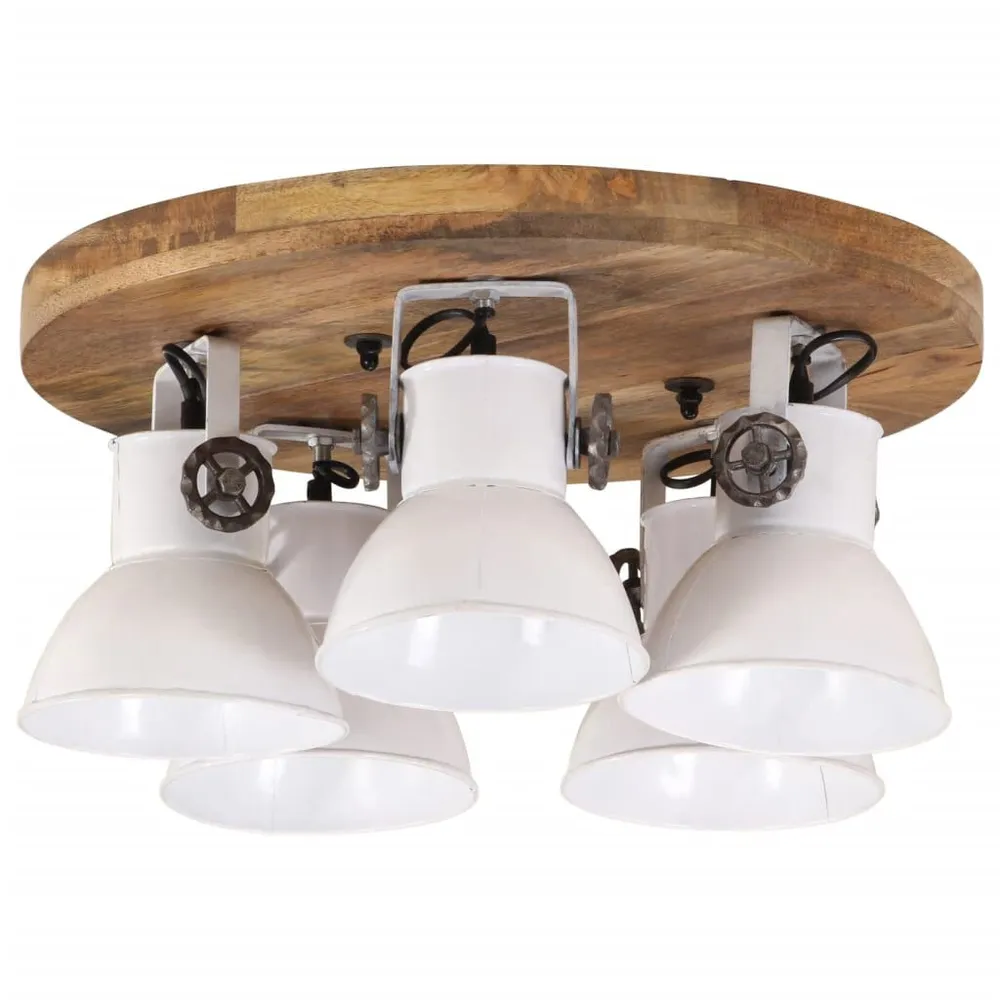 Luminaire de plafond design contemporain Plafonnier 25 W blanc 50x50x25 cm E27