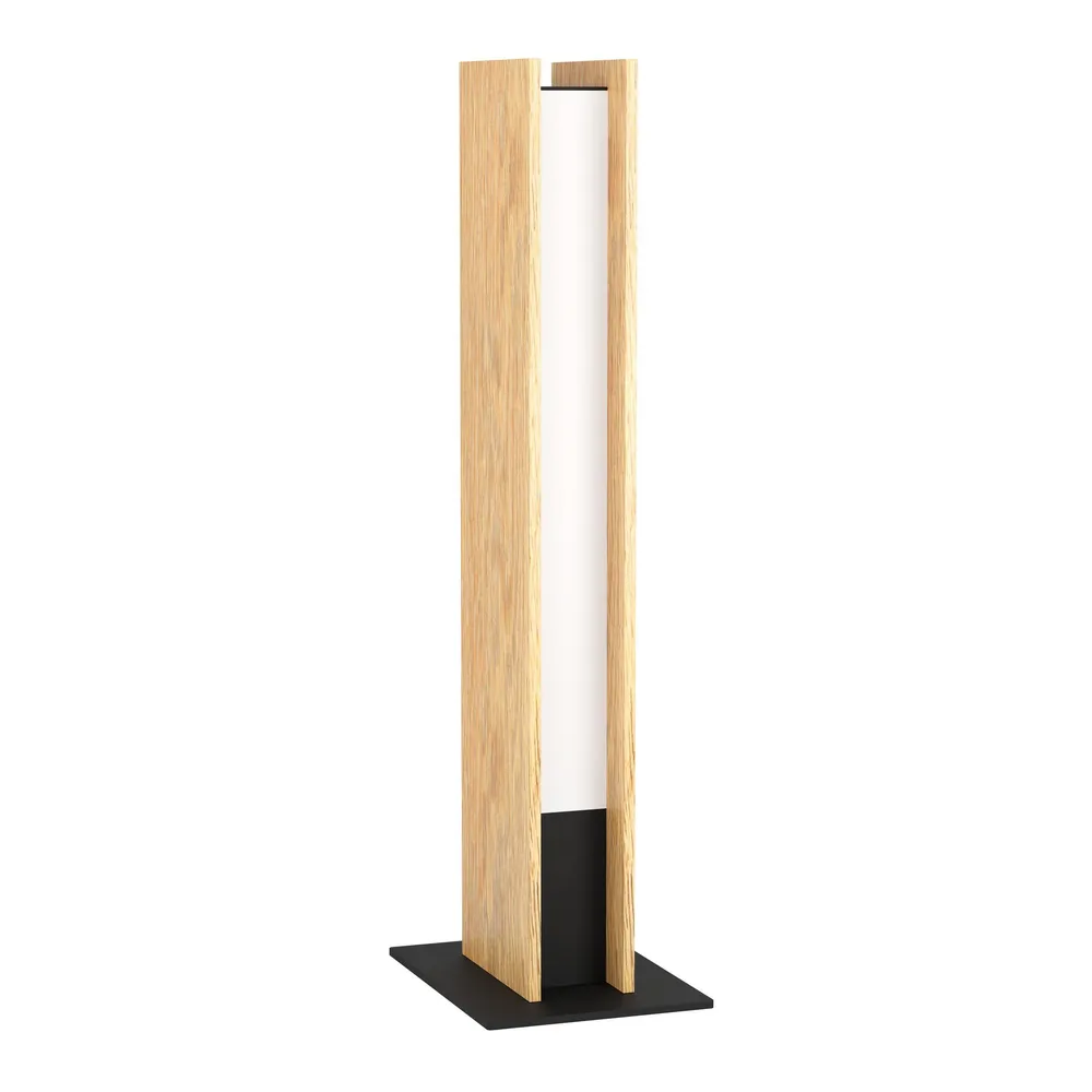 Luminaire de plafond à diffusion uniforme Lampe de table naturel bois ANCHORENA-Z LED INT 1X16W