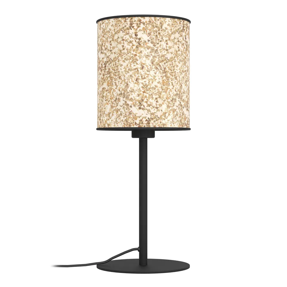 Luminaire de plafond à diffusion uniforme Lampe de table tissu crème BUTTERBURN E27 1X25W