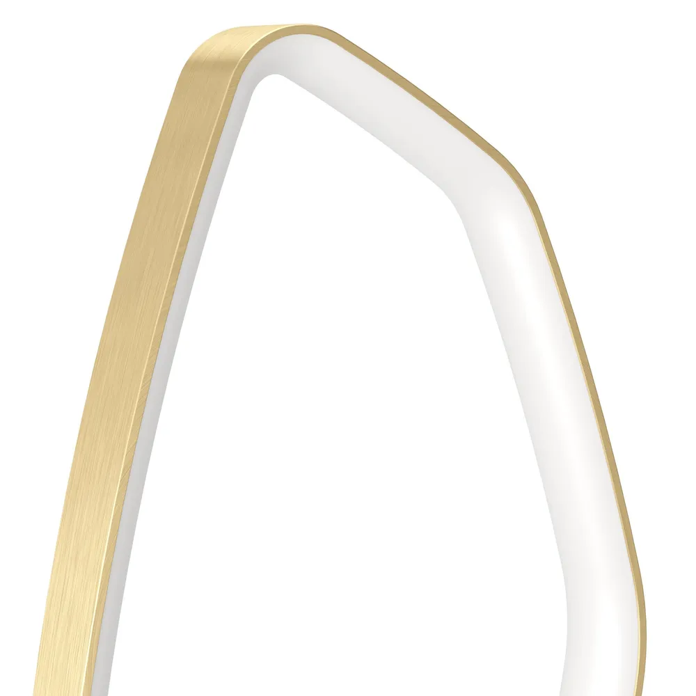 Luminaire de plafond à panneaux Lampe de table métal doré VALLEROSA LED INT 1X10,8W