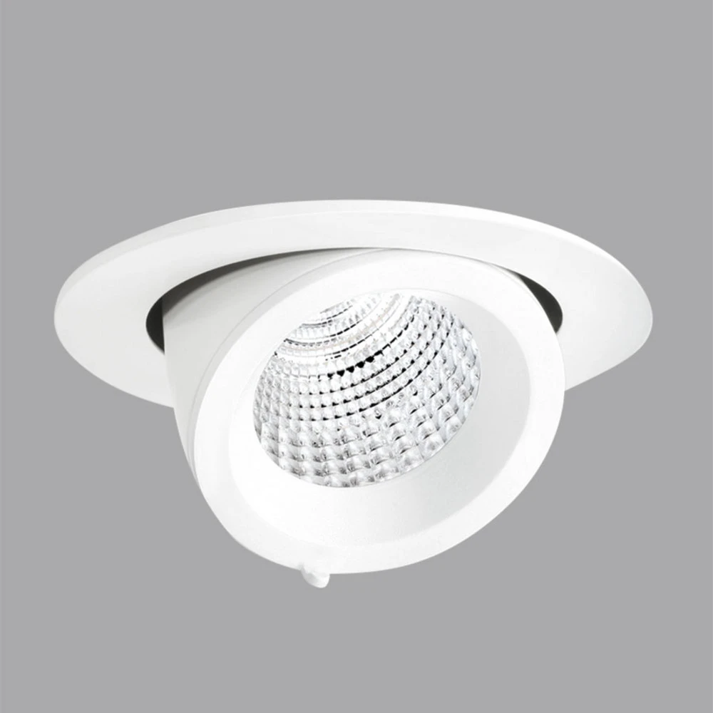 Plafonnier à lumière directionnelle EB431 lampe encastrable LED Flood blanc bc
