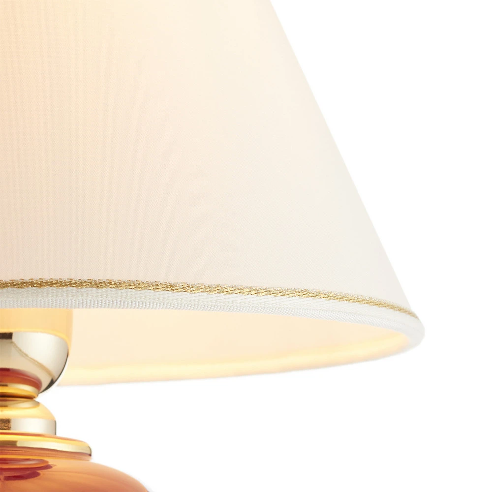 Plafonnier à suspension réglable Austrolux Lampe de table Giardino Bordeaux 34cm Céramique 24 carats
