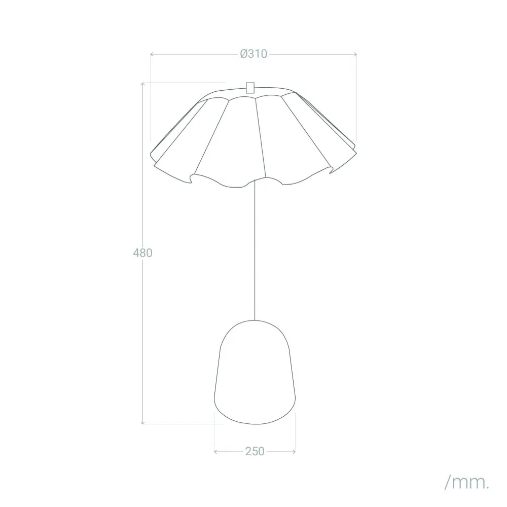 Plafonnier à suspension réglable Lampe de table en métal au design Nallur avec éclairage LED.