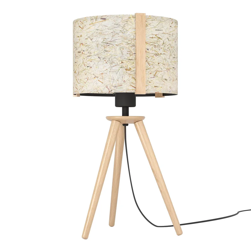 Plafonnier à suspension réglable Lampe de table tissu multiple HONTONGAS E27 1X25W