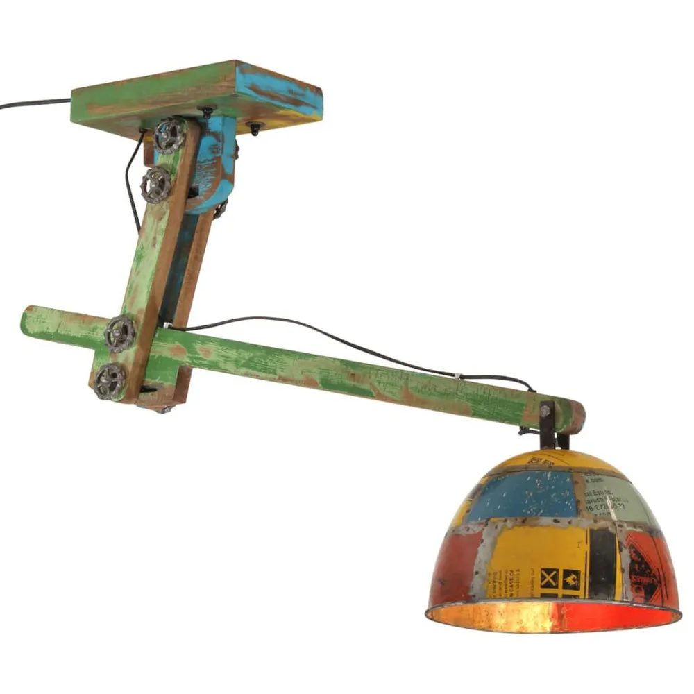 Plafonnier à suspension réglable Plafonnier 25 W multicolore 105x30x65-108cm E27