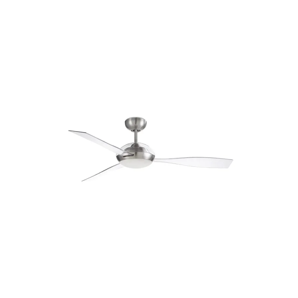 Ventilateur plafond silencieux Sirocco 132cm moteur DC LEDS-C4 30-7657-81-EC avec LED intégrée non remplaçable