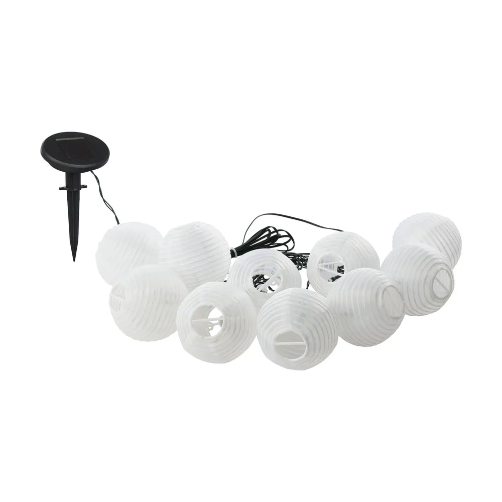 Projecteur solaire Luminaire à piquer extérieur plastique noir Z_SOLAR LED INT 10X0,06W