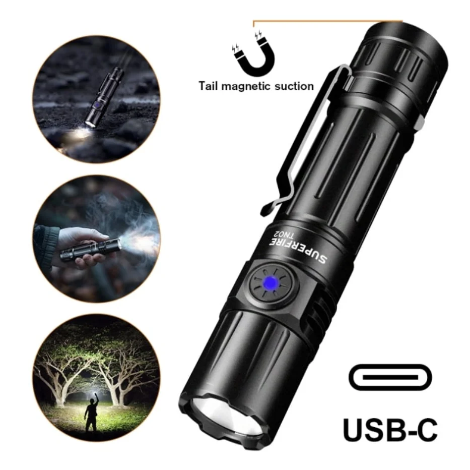 Lampe torche-Superfire TN02 - 1000 lumens
