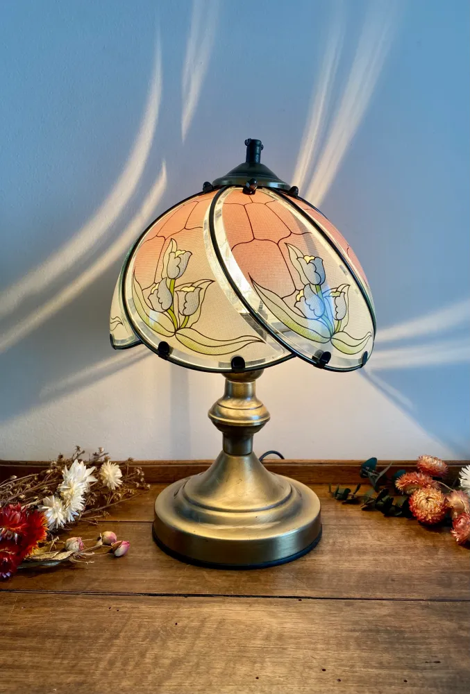 Torche étanche Lampe de chevet style Tiffany