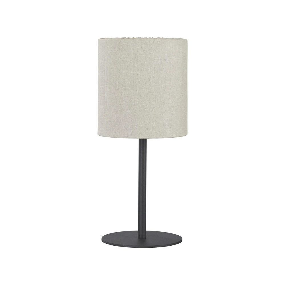 PR Home Lampe de table d'extérieur Agnar, gris noir / beige, 57 cm avec kit de fixation