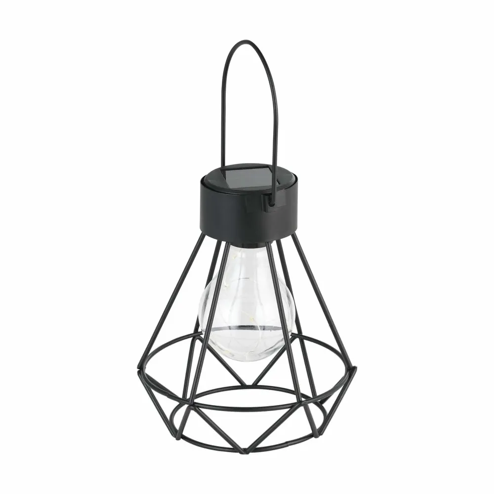 Lampe de table extérieure métal noir Z_SOLAR LED INT 5X0,03W en finition anthracite
