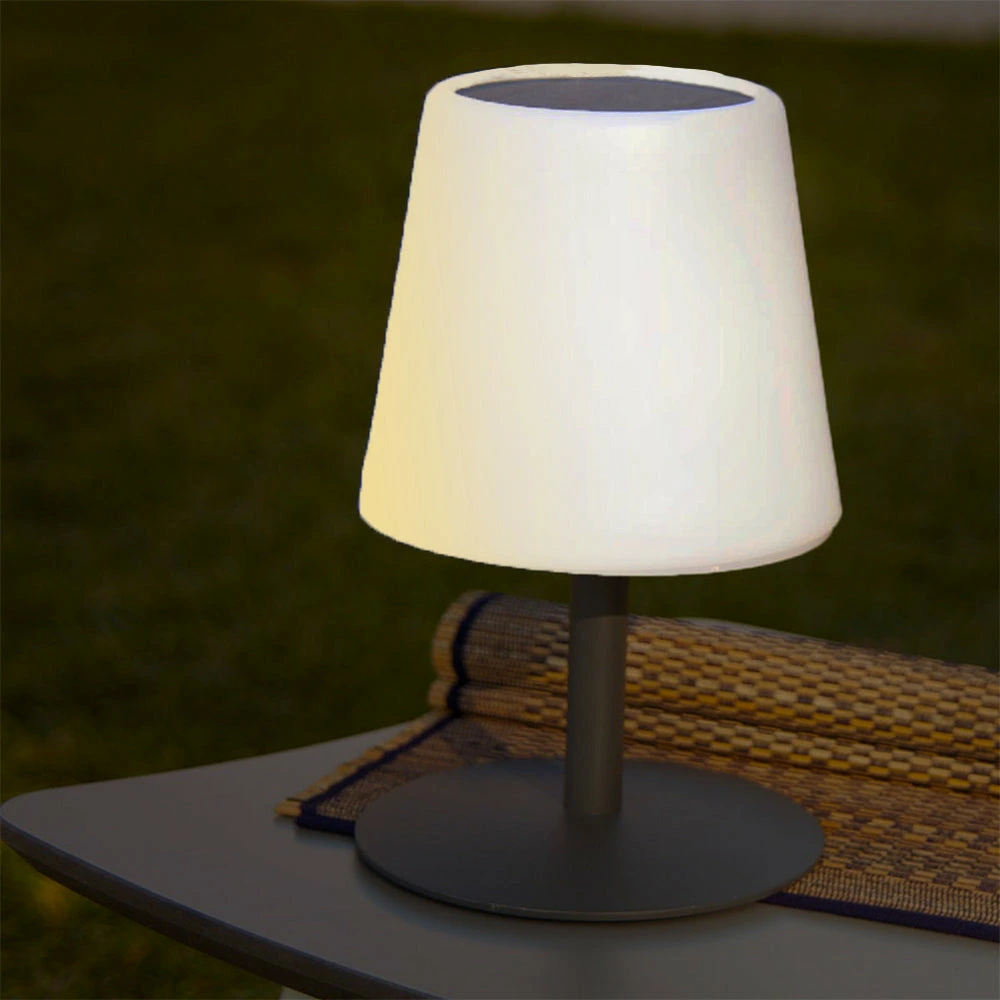 Lampe de table LED blanc doux STANDY TINY SOLAR H25cm