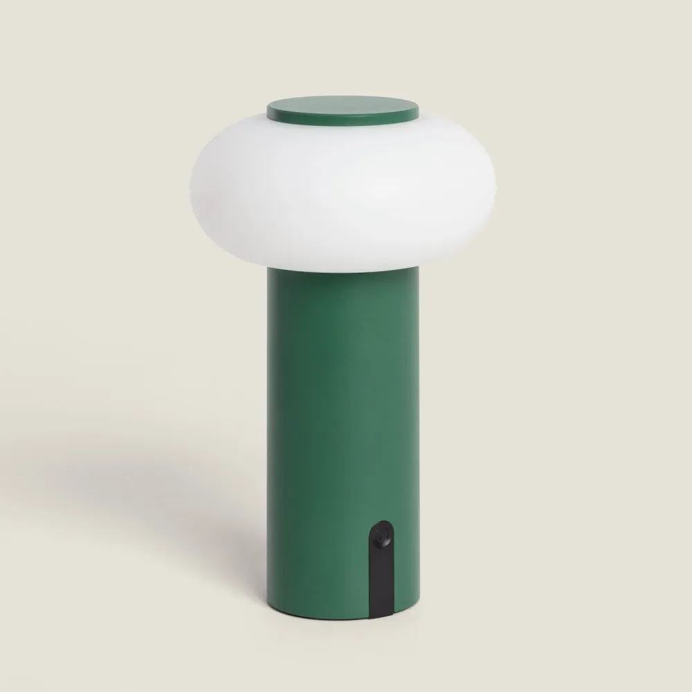 Lampe de table LED extérieure en métal avec batterie accumulateur Katse