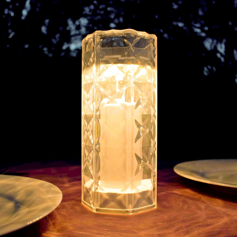 Newgarden lampe de table LED accumulateur Jack Lux, hauteur 20 cm, IP54 avec batterie intégrée