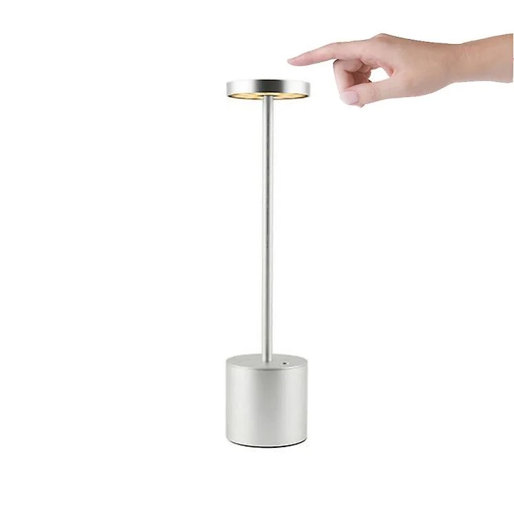 Urban Decor Table Lamp Ton argent pour jardin et patio