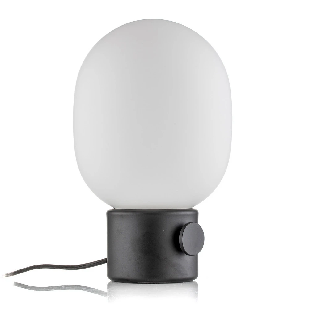 Audo JWDA lampe à poser en acier inoxydable noir en papier artisanal