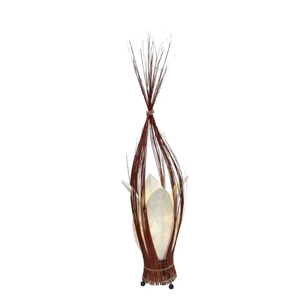Éco-Énergétique Lampe à poser Marit en design floral