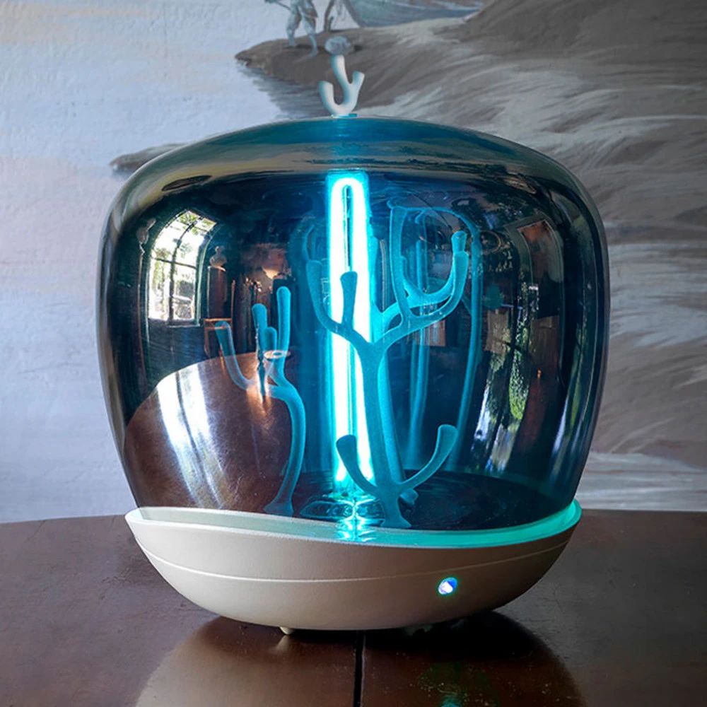 Slamp PurityCapsule lampe table LED, UV-C, blanche pour décoration intérieure