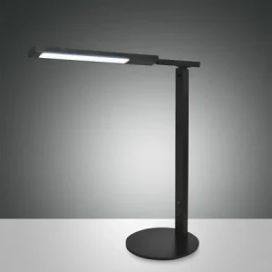 Suspension à trois bras LAMPADA DA TAVOLO IDEAL FABAS LUCE LED 10W NERO