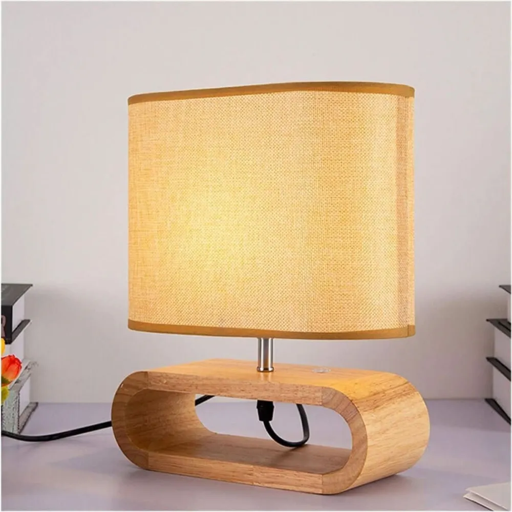 Lampe Nordique en Bois | Halo Lumineux pour entrée et couloir