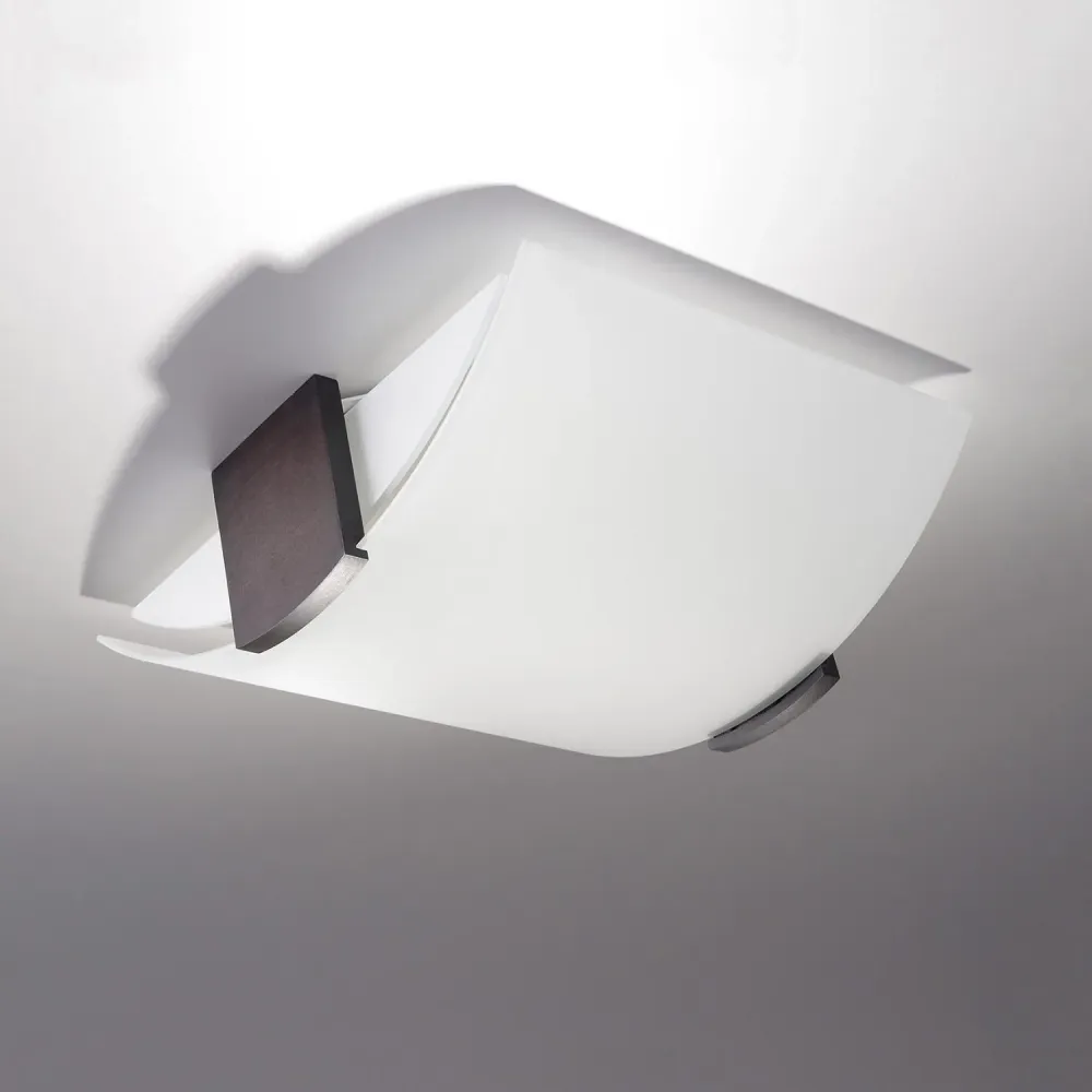 Luminaire de plafond à diffusion uniforme Lampe de plafond Emilio de SOLLUX avec éclairage LED intégré