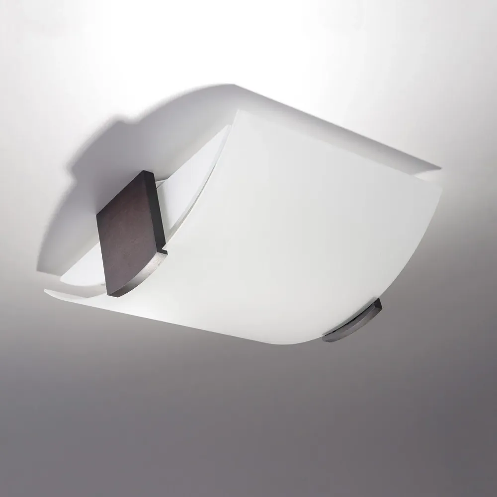 Luminaire de plafond à diffusion uniforme Lampe de plafond Emilio de SOLLUX avec éclairage LED intégré