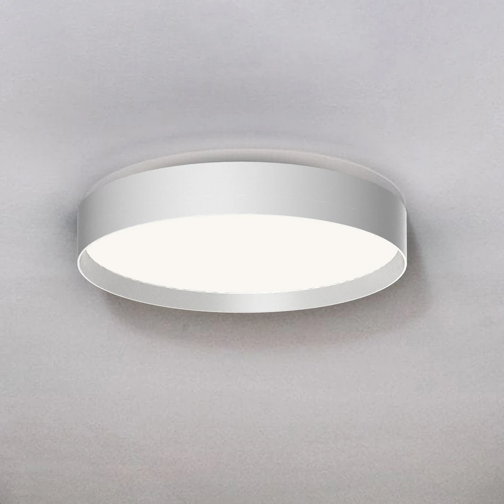 Luminaire de plafond à panneaux LOOM DESIGN Plafonnier LED Lucia, blanc, Ø 35 cm Aluminium