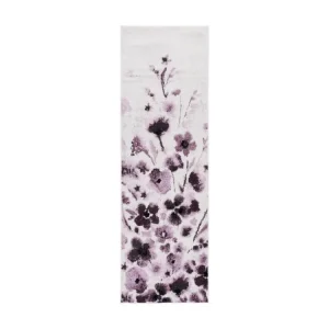 Tapis Ivoire ; Mauve 76 X 244 cm - Varda