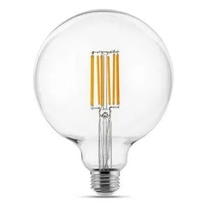 LAMPADINA DECO LED TECNO D'ÉPOQUE GLOBO TRASPARENTE 12W E27 1521LM DURALAMP LFG1251127