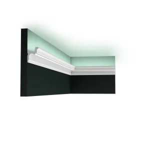 Luminaire en forme Stuck Lichtleiste für indirekte Beleuchtung C323 | 42 x 55 x 2000 mm