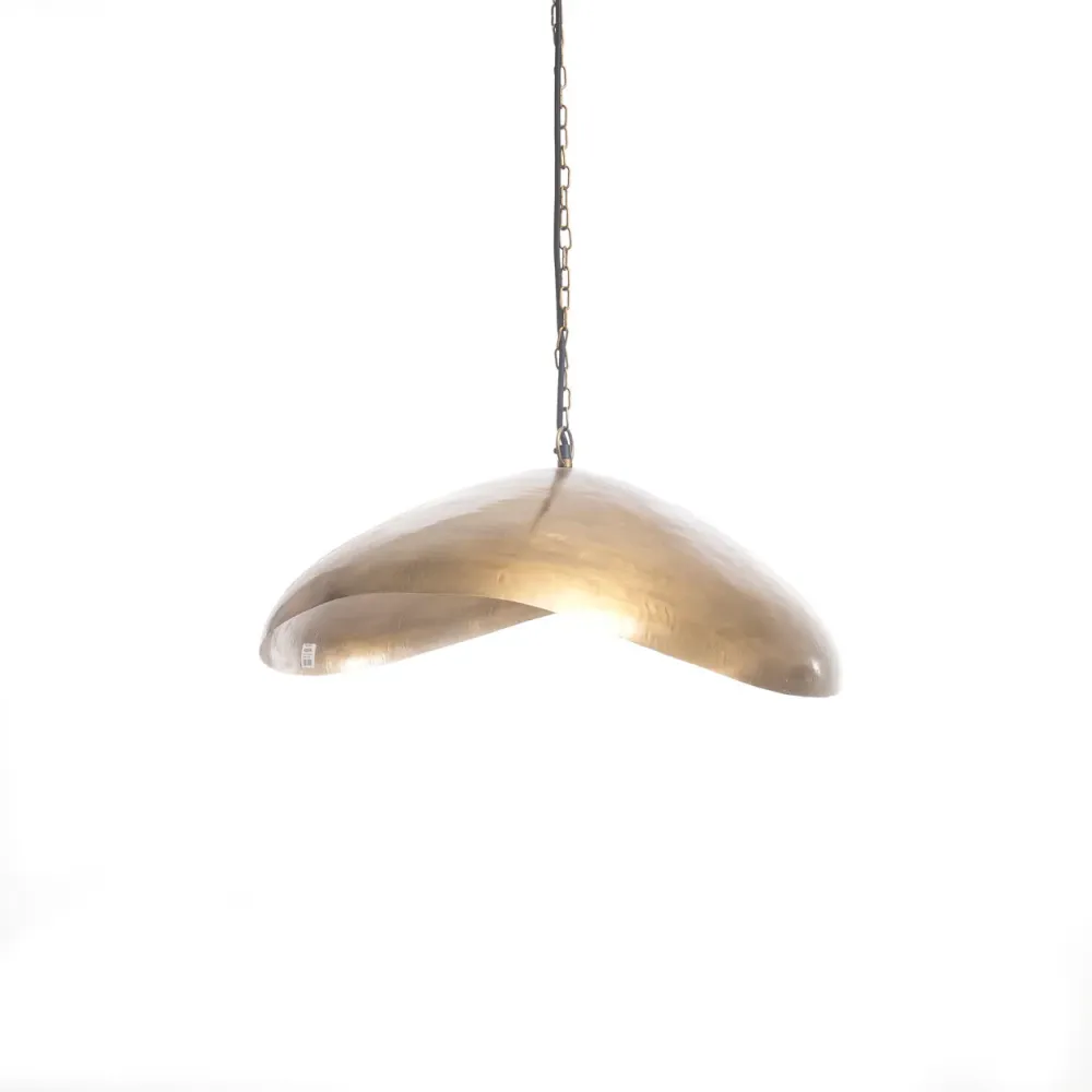 Fortune Cookie Pendant - Laiton - XL